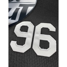 Men's Black # 96 Basketball Shirt Casual Fashion Breathable Sports High Quality Embroidered Street Basketball Pullover