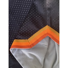 Men'S Blue Basketball Shorts With Pockets, Casual, Fashionable, Breathable, Sports Zipper, High-quality Embroidered Shorts