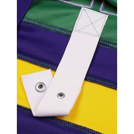 1pc Men'S Ice Hockey Jersey - Green #99 Banks Embroidered Long Sleeve Knit Polyester Sports Top with V-Neck for Casual, Outdoor, Hiking, Workout - Breathable, Slight Stretch, Four Seasons