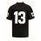 Men's Black # 13 American Football Jersey Loose Embroidered Sports, Fashionable, Casual, Street Breathable Football Jersey