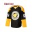 Men'S # 69 Black Embroidered Ice Hockey Sweatshirt Breathable Polyester Fiber V-neck Jersey Suitable For Spring, Summer, Autumn Training Competitions And Casual Wearing