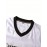 Men'S American Football Shirt Classic # 30 White Embroidered Design Short Sleeve Breathable Shirt Suitable For Training And Competition