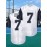 Men'S White Patchwork Sleeves # 7American Football Uniform, Loose Embroidery Sports, Fashionable And Casual, Street Breathable Football Uniform