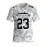 Women's Arctic Camo San Francisco #23 Polyester Football Jersey, Women V-Neck Game Day Sports Shirt With Slight Stretch, Breathable Casual Knit Fabric, Loose Fit Adult, Fans Gift Women, For Casual, Party, And Training Wear