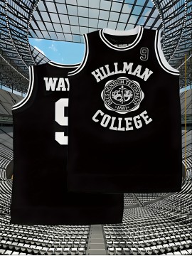 Men'S Basketball Sweatshirt # 9 Black Breathable Sweatshirt Round Neck Knitted Loose Fabric Wear In Spring, Summer, And Autumn